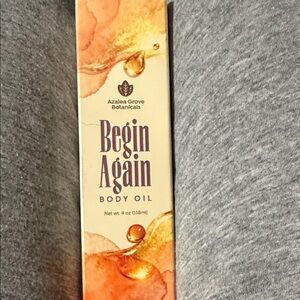 Begin Again Luxury Body Oil | Azalea Grove Botanicals | 4 oz